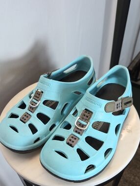 Shimano Light Blue Women's Sandal Clog Size 8